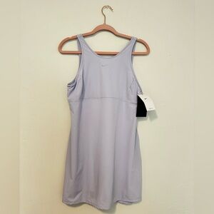 NEW Nike Light Purple Athletic dri fit Dress built in shorts size medium stretch
